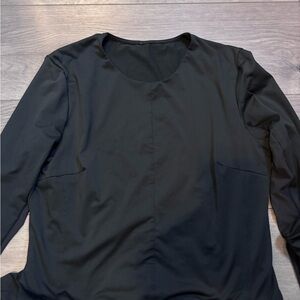 lululemon athletica Midnight Black Long Sleeve Tee